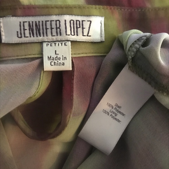 JENNIFER LOPEZ SLEEVELESS BLOUSE petite L - Picture 8 of 8